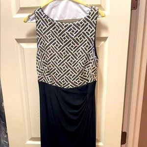 Beautiful black gown.